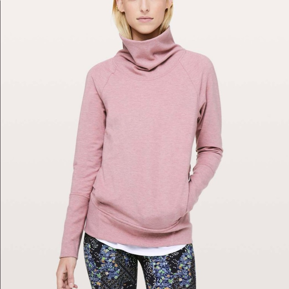 Lululemon High Lines Pullover - Mauve